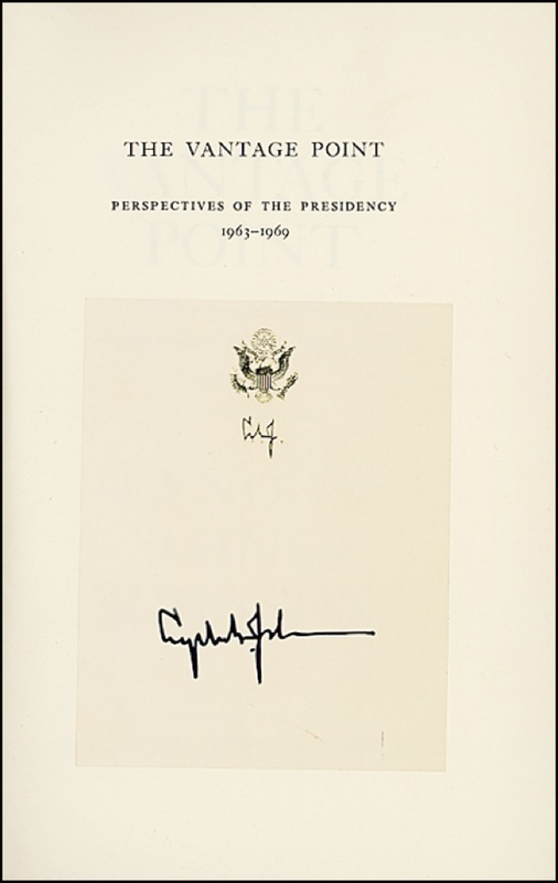 Lot 95 Lyndon B. Johnson