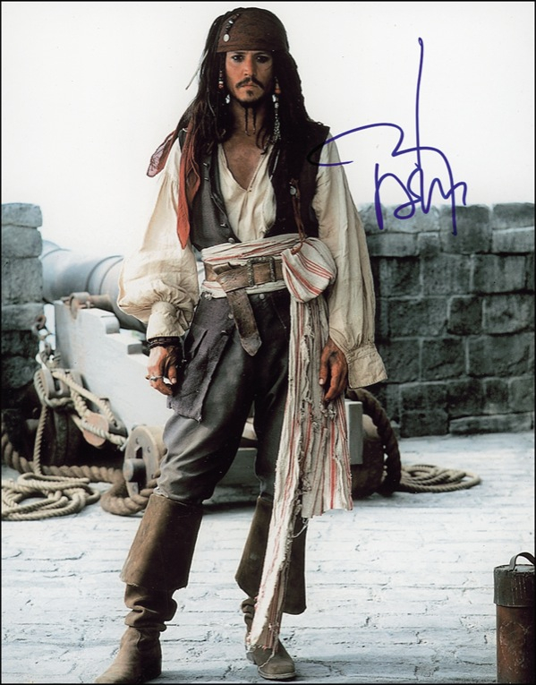 Lot 997 Johnny Depp