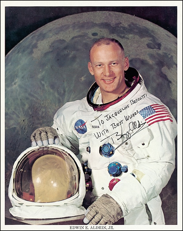 Lot 483 Buzz Aldrin