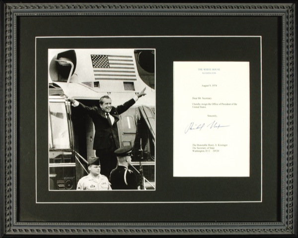 Lot 122 Richard Nixon