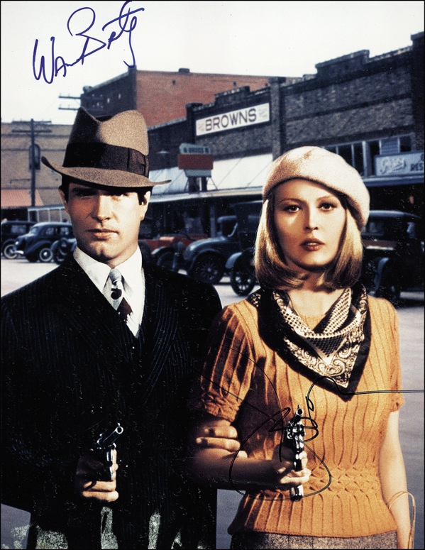 Lot 933 Warren Beatty and Faye Dunaway