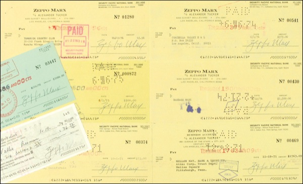 Lot 1129 Zeppo Marx