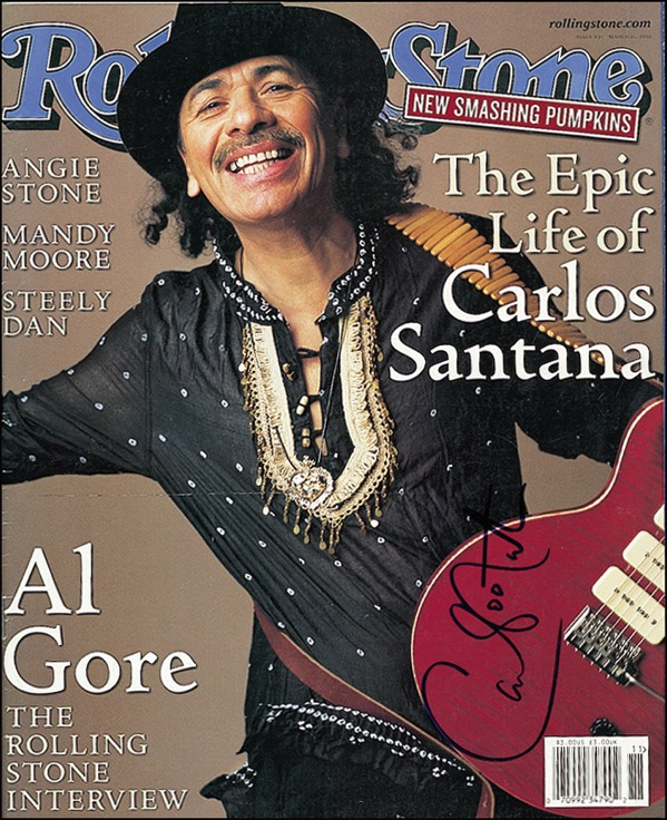 Lot 873 Carlos Santana