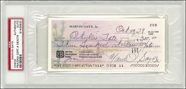 Lot 777 Marvin Gaye