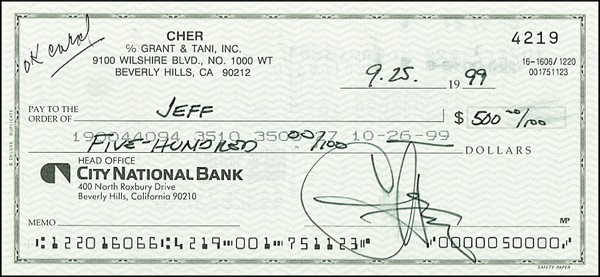 Lot 746 Cher