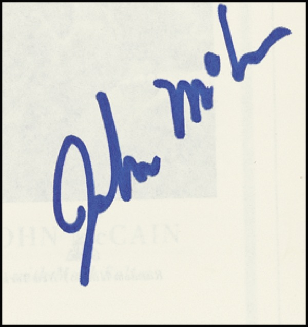 Lot 324 John McCain