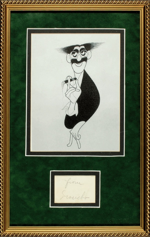 Lot 1127 Groucho Marx