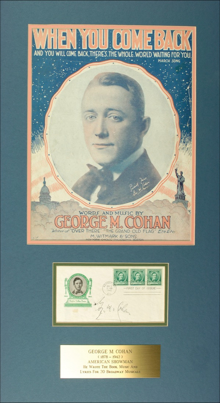 Lot 753 George M. Cohan