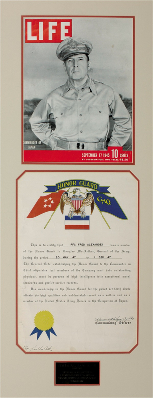 Lot 449 Douglas MacArthur