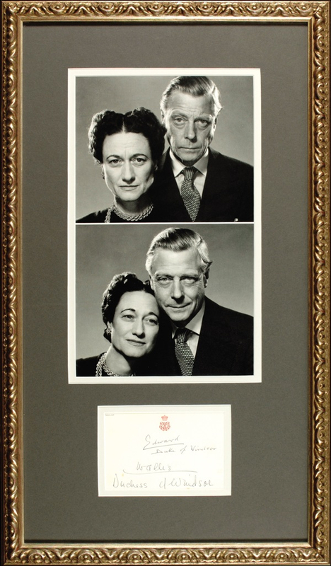 Lot 257 Duke and Duchess of Windsor