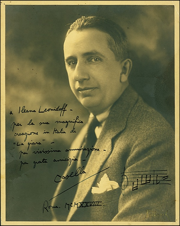 Lot 744 Alfredo Casella