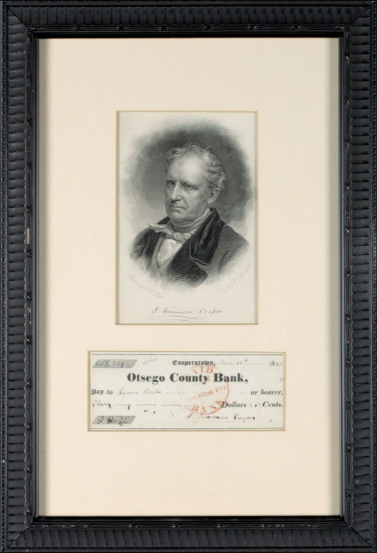 Lot 567 James Fenimore Cooper