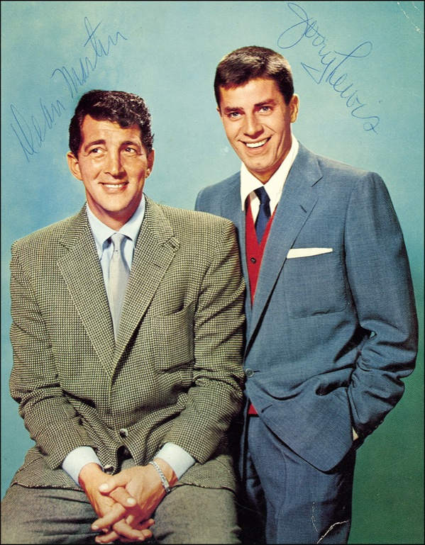 Lot 1121 Dean Martin and Jerry Lewis
