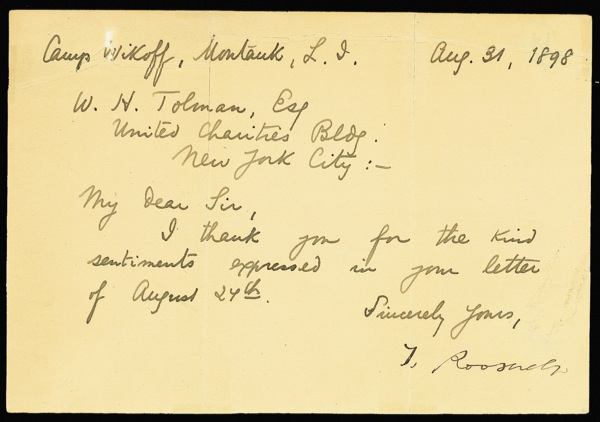 Lot 165 Theodore Roosevelt