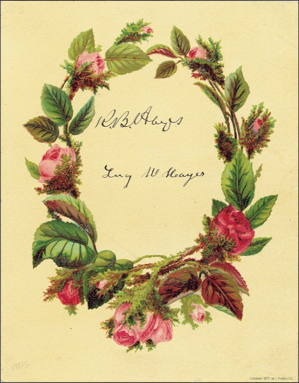 Lot 78 Rutherford and Lucy Hayes