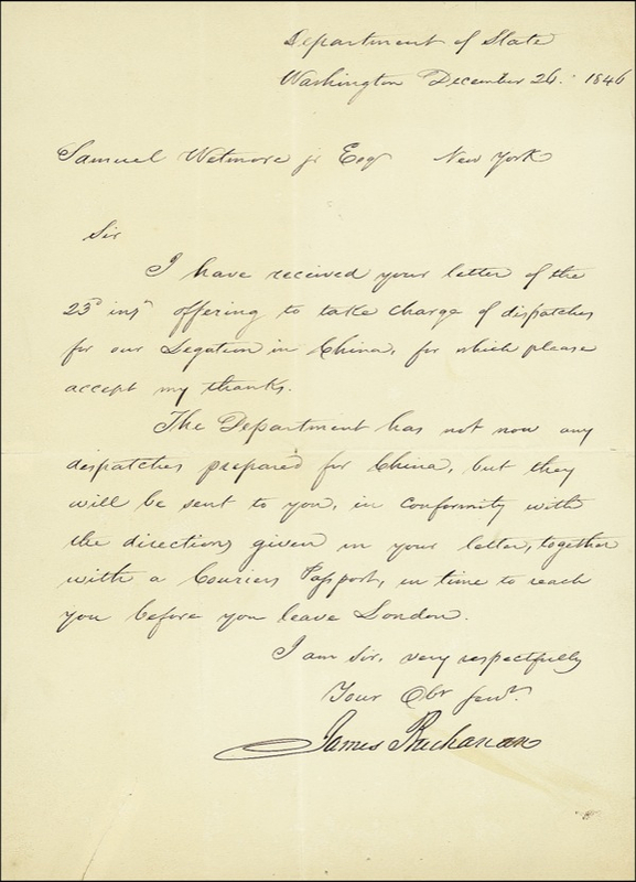 Lot 7 James Buchanan