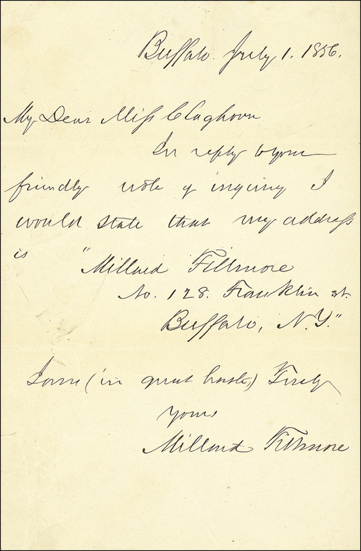 Lot 51 Millard Fillmore