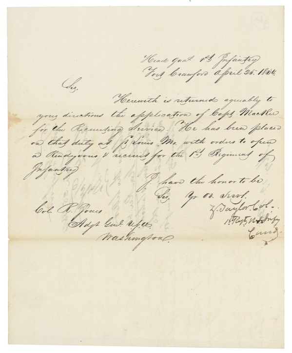 Lot 174 Zachary Taylor