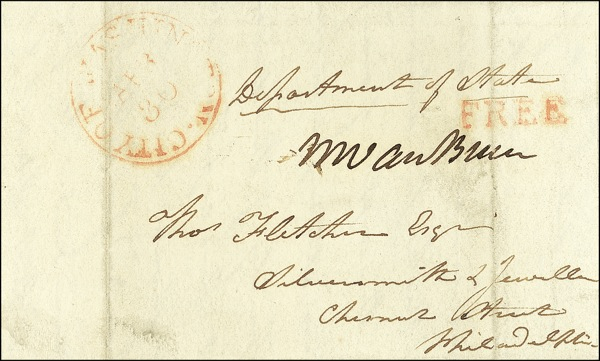 Lot 189 Martin Van Buren