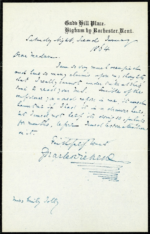 Lot 574 Charles Dickens