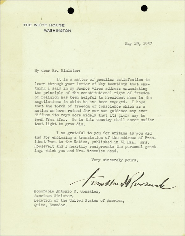Lot 160 Franklin D. Roosevelt