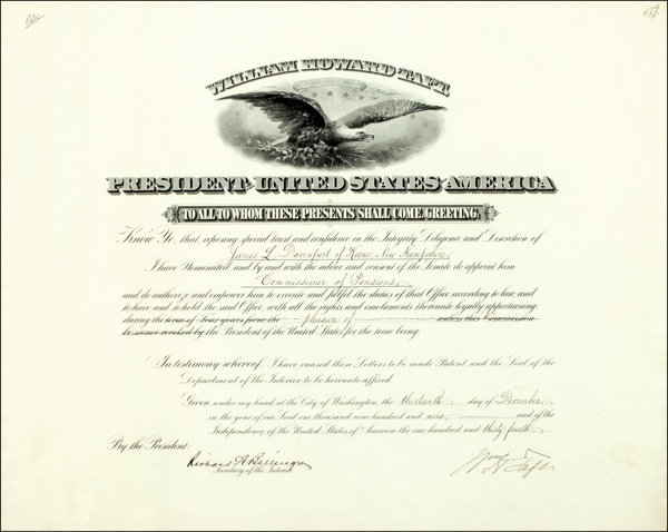 Lot 170 William H. Taft