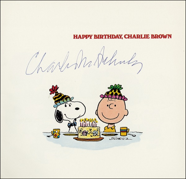 Lot 699 Charles Schulz
