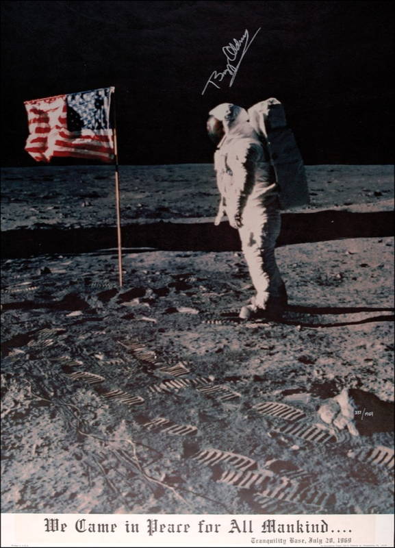 Lot 484 Buzz Aldrin