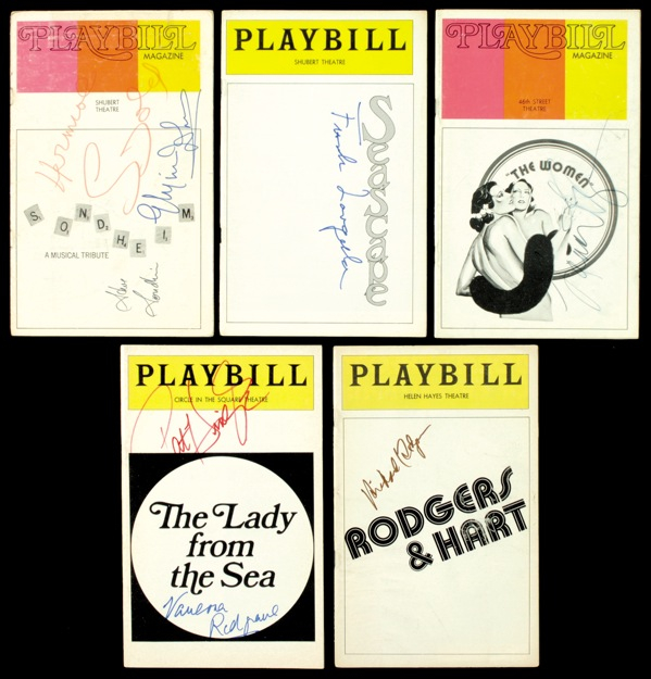 Lot 1166 Playbills