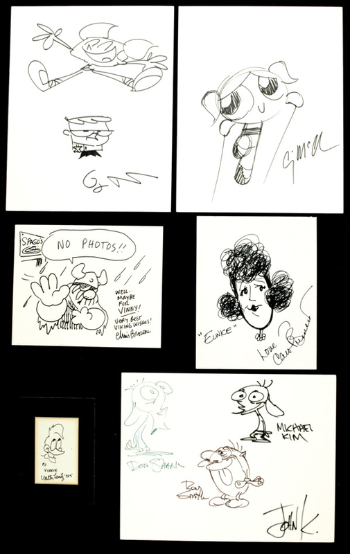 Lot 671 Cartoonists