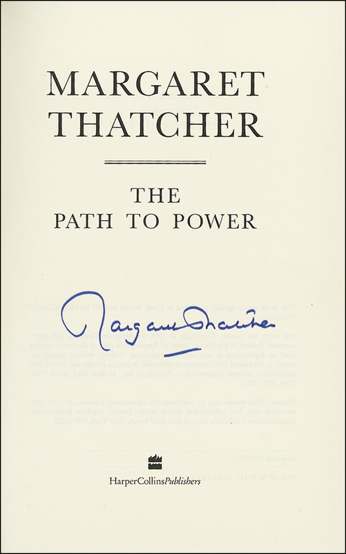 Lot 379 Margaret Thatcher