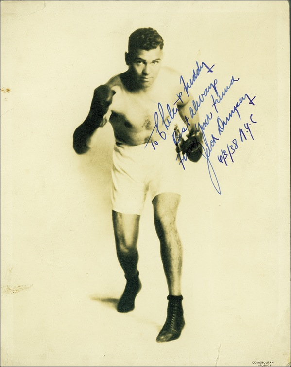 Lot 1338 Jack Dempsey