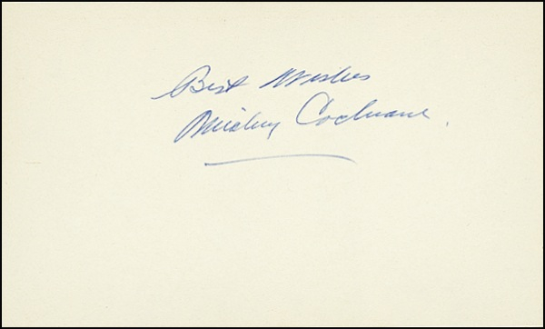 Lot 1332 Mickey Cochrane