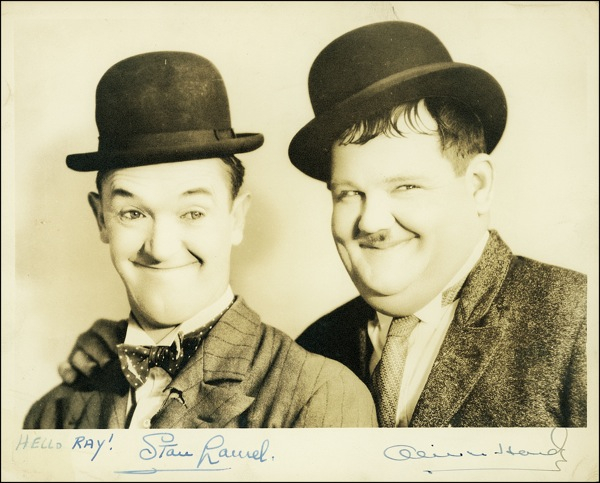 Lot 1099 Laurel and Hardy