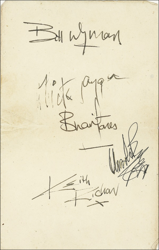 Lot 867 Rolling Stones