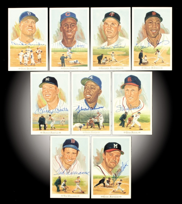 Lot 1282 Baseball Hall of Famers