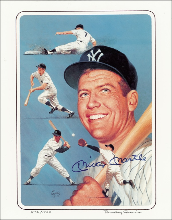 Lot 1410 Mickey Mantle