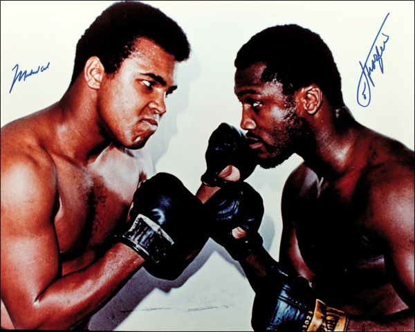 Lot 1259 Muhammad Ali and Joe Frazier