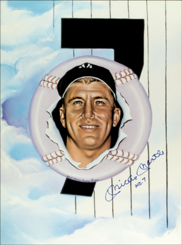 Lot 1412 Mickey Mantle