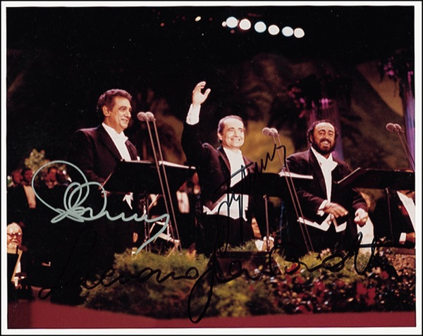 Lot 893 Three Tenors