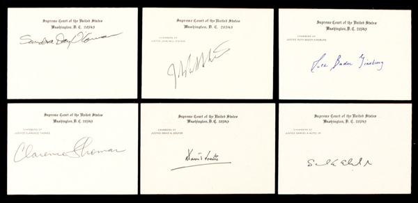 Lot 373 Supreme Court Justices
