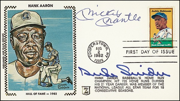 Lot 1408 Mickey Mantle and Duke Snider