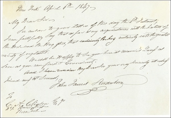 Lot 544 John James Audubon