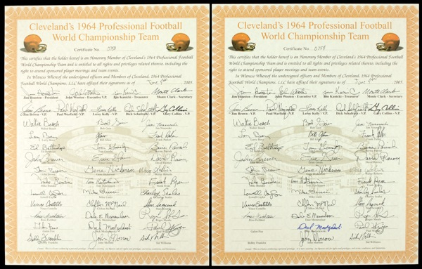 Lot 1327 Cleveland Browns