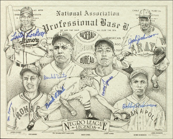 Lot 1290 Baseball: Negro League