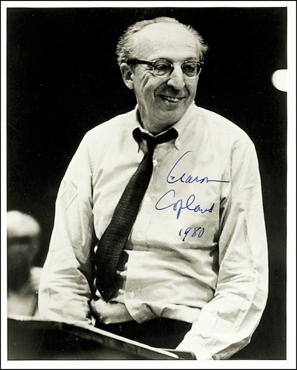 Lot 758 Aaron Copland