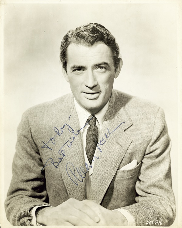 Lot 1161 Gregory Peck