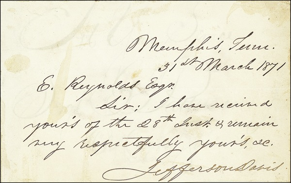 Lot 248 Jefferson Davis