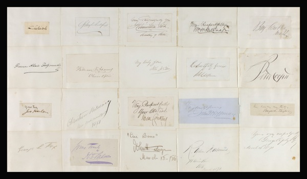 Lot 339 Nineteenth Century Notables