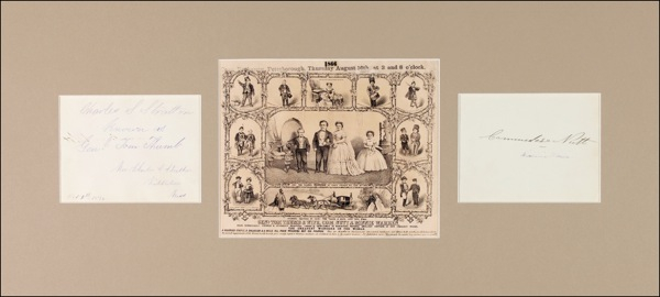 Lot 378 Tom Thumb, Commodore Nutt, and Wives